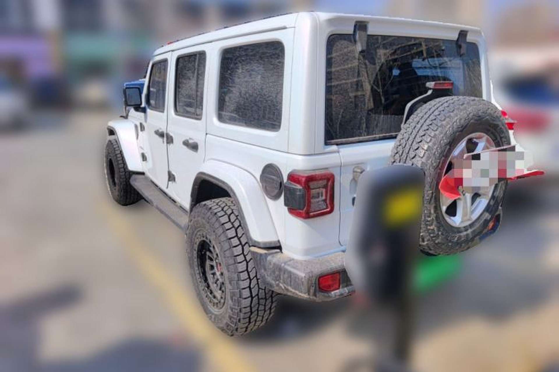 Used Jeep Wrangler  Rear Left 45 Deg
