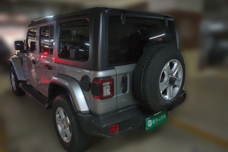 Used Jeep Wrangler 2019 2.0T Sahara 4-Door Version China V Standard Rear Left 45 Deg