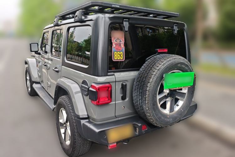 Used Jeep Wrangler  Rear Left 45 Deg