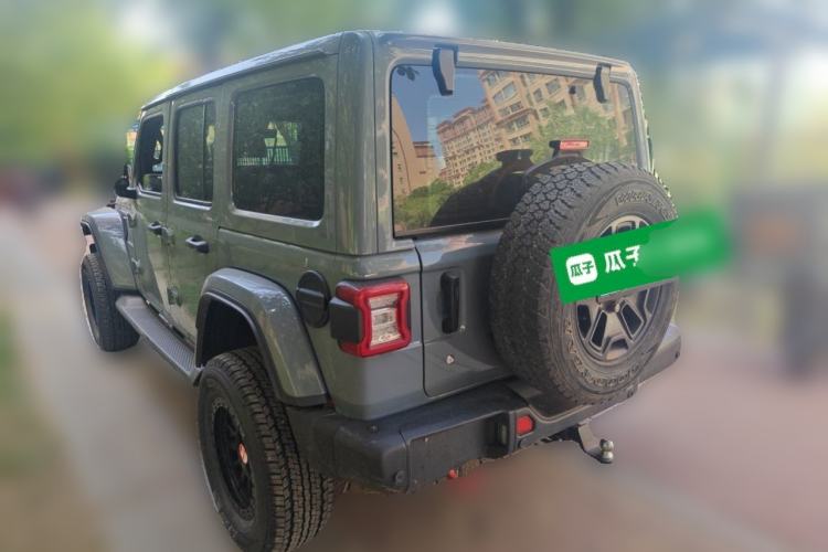 Used Jeep Wrangler 2019 2.0T Sahara 4-Door Version China V Standard Rear Left 45 Deg