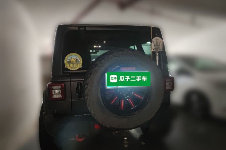 Used Jeep Wrangler 2019 2.0T Sahara Four-Door Version China VI Emission Standard Rear