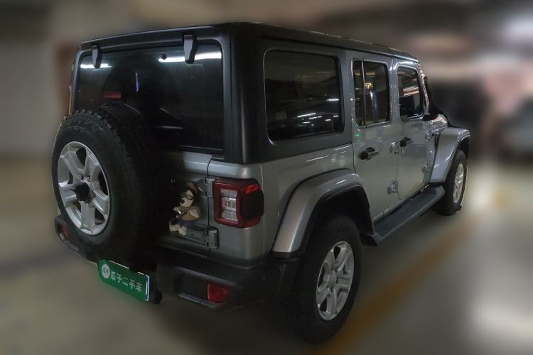 Used Jeep Wrangler 2019 2.0T Sahara 4-Door Version China V Standard Rear Right 45 Deg
