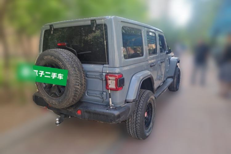 Used Jeep Wrangler 2019 2.0T Sahara 4-Door Version China V Standard Rear Right 45 Deg