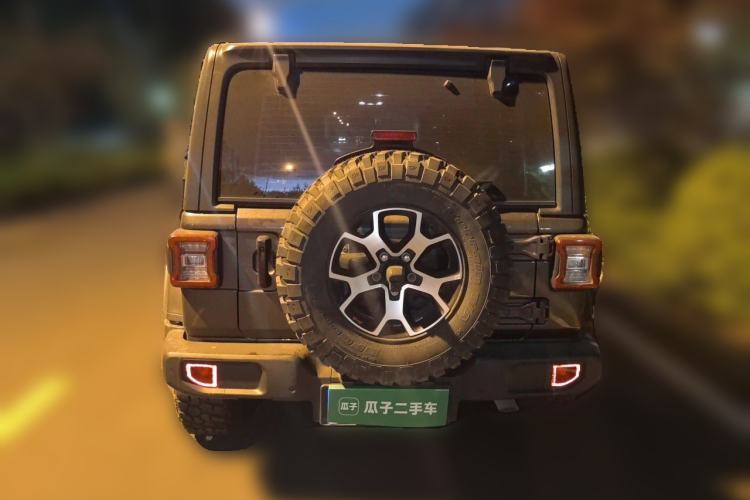 Used Jeep Wrangler 2019 2.0T Rubicon Four-Door Version China VI Emission Standard Rear