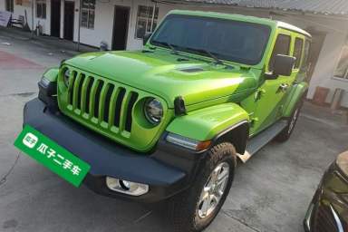 Used Jeep Wrangler 2019 2.0T Sahara Four-Door Version China VI Emission Standard