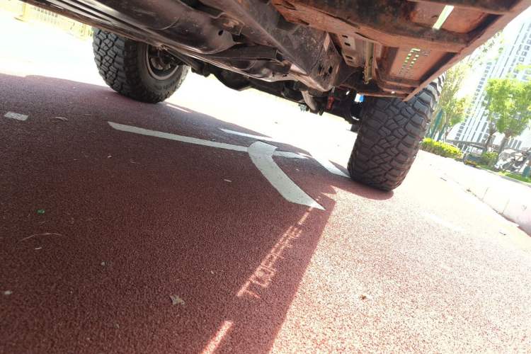 Used Jeep Wrangler 2019 2.0T Sahara Four-Door Version China VI Emission Standard Chassis Rear Right
