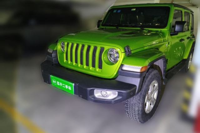 Used Jeep Wrangler 2019 2.0T Sahara 4-Door Version China V Standard