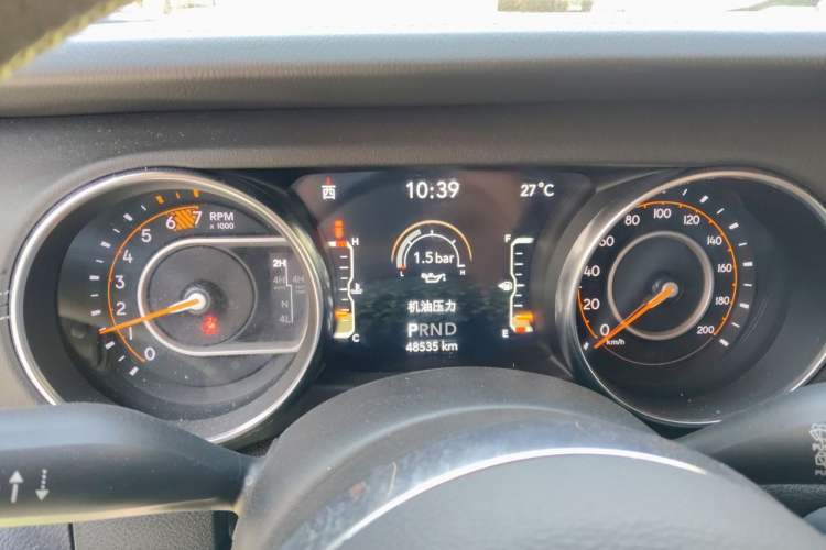 Used Jeep Wrangler 2019 2.0T Sahara 4-Door Version China V Standard Instrument Cluster
