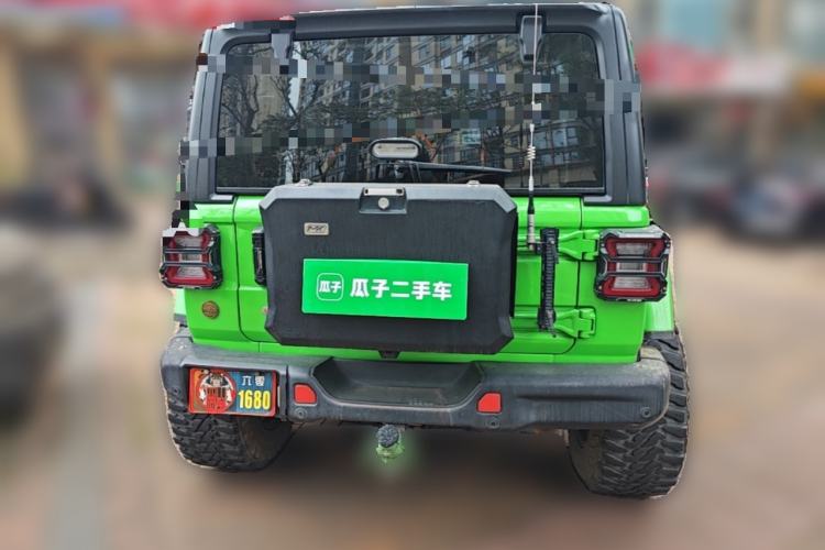 Used Jeep Wrangler 2019 2.0T Rubicon Four-Door Version China VI Emission Standard Rear