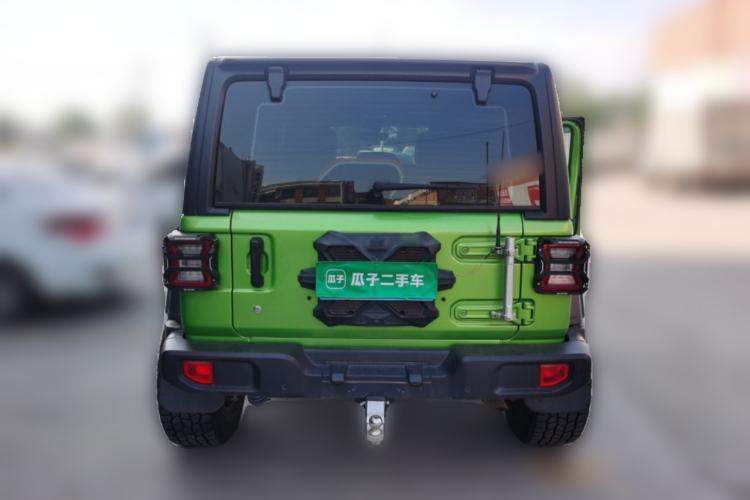 Used Jeep Wrangler 2019 2.0T Rubicon Four-Door Version China VI Emission Standard Rear