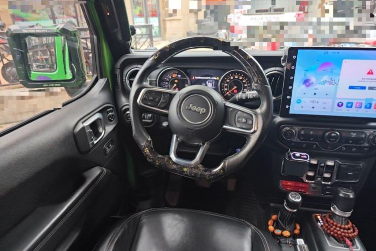 Used Jeep Wrangler 2019 2.0T Rubicon Four-Door Version China VI Emission Standard Steering Wheel