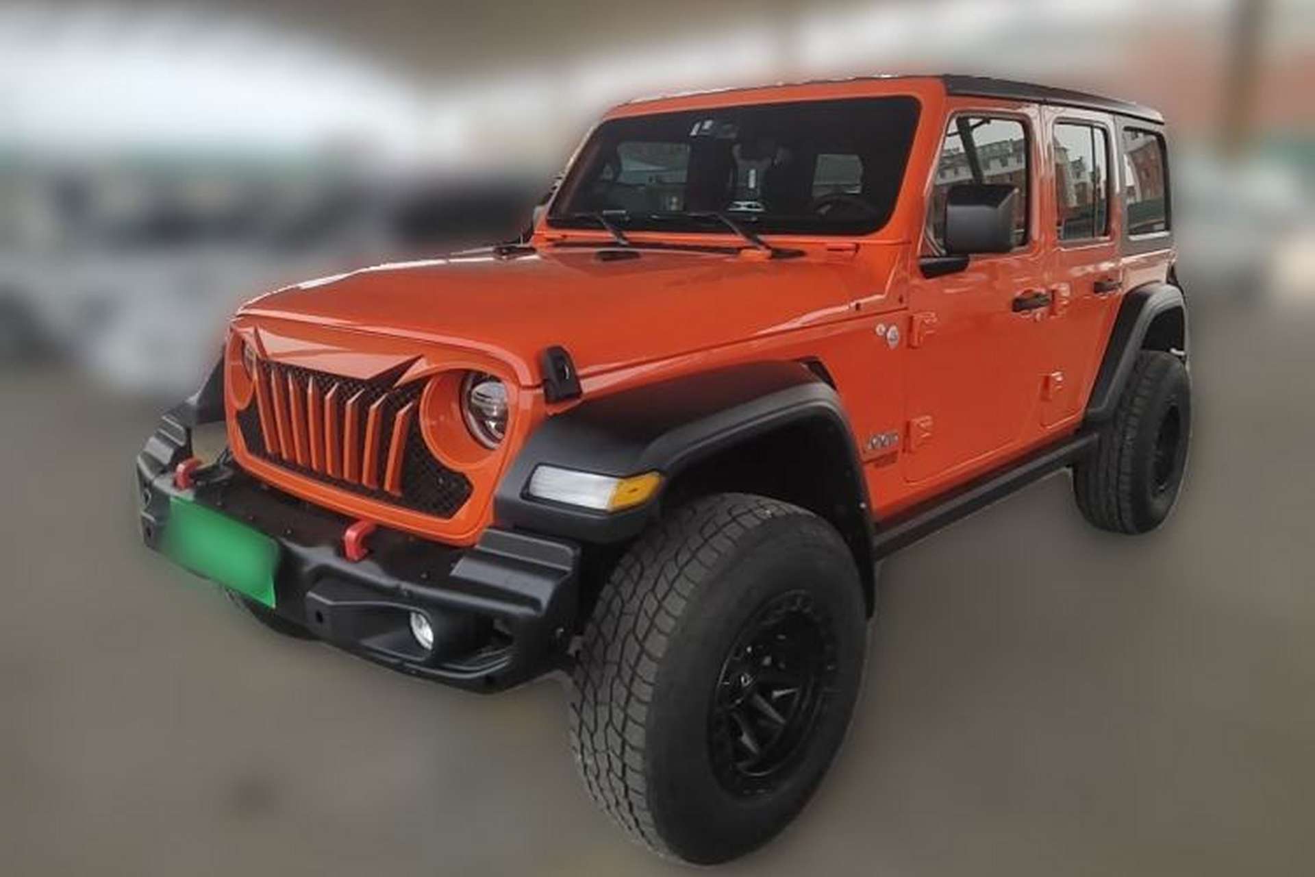 Used Jeep Wrangler 2019 2.0T Sahara 4-Door Version China V Standard Front Left 45 Deg