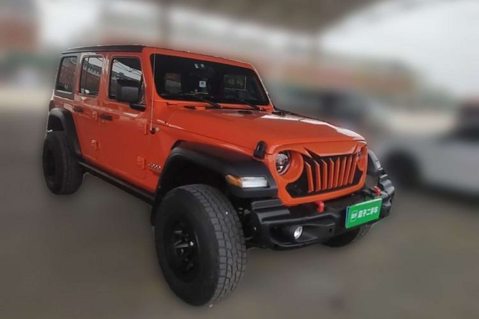 Used Jeep Wrangler 2019 2.0T Sahara 4-Door Version China V Standard Front Right 45 Deg