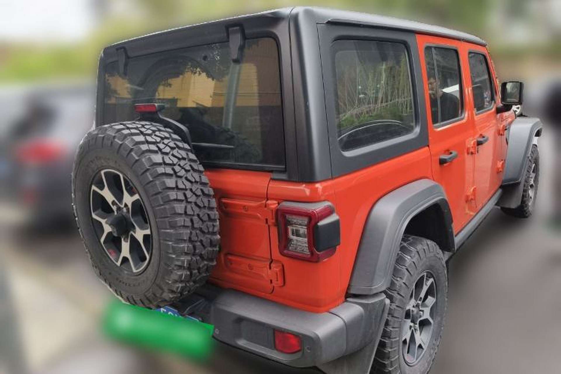 Used Jeep Wrangler 2019 2.0T Rubicon Four-Door Version China VI Emission Standard Rear Right 45 Deg