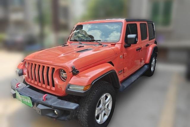 Used Jeep Wrangler 2019 2.0T Sahara Four-Door Electric Convertible Version China V Emission Standard