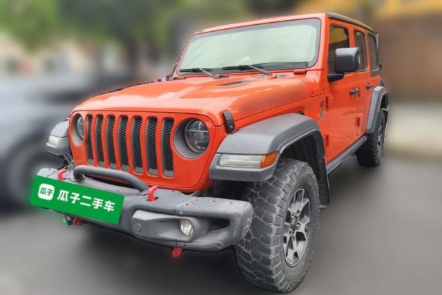 Used Jeep Wrangler 2019 2.0T Rubicon Four-Door Version China VI Emission Standard