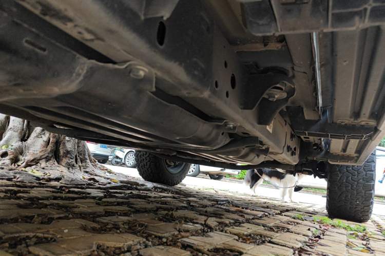 Used Jeep Wrangler 2019 2.0T Sahara Four-Door Version China VI Emission Standard Chassis Rear Right