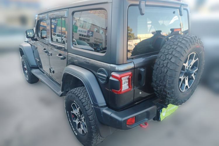 Used Jeep Wrangler 2019 2.0T Rubicon Four-Door Version China VI Emission Standard Rear Left 45 Deg