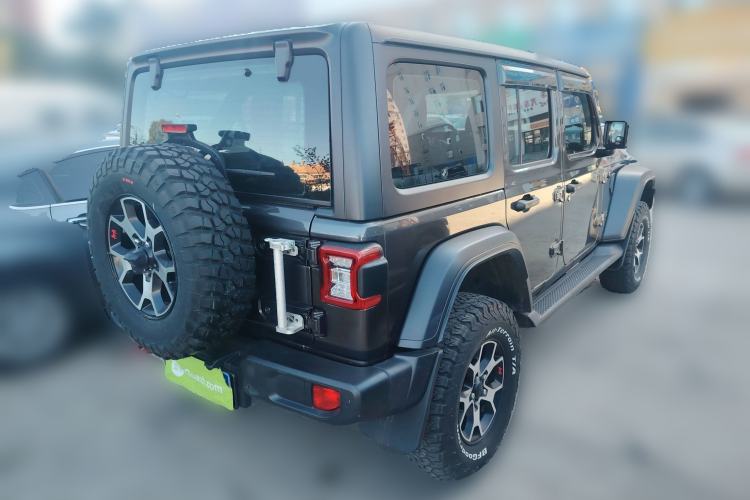 Used Jeep Wrangler 2019 2.0T Rubicon Four-Door Version China VI Emission Standard Rear Right 45 Deg