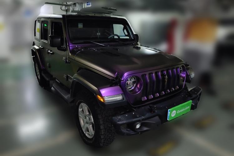 Used Jeep Wrangler 2019 2.0T Sahara 4-Door Version China V Standard Front Right 45 Deg