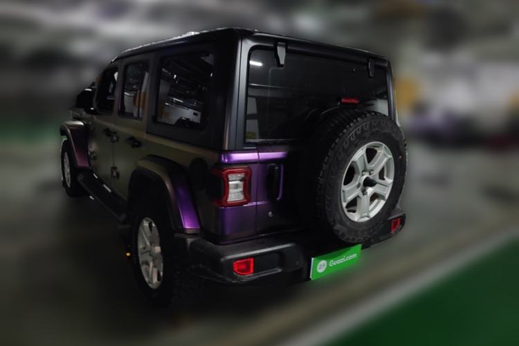 Used Jeep Wrangler 2019 2.0T Sahara 4-Door Version China V Standard Rear Left 45 Deg
