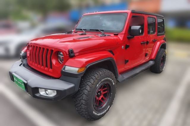 Used Jeep Wrangler 2019 2.0T Sahara Four-Door Version China VI Emission Standard