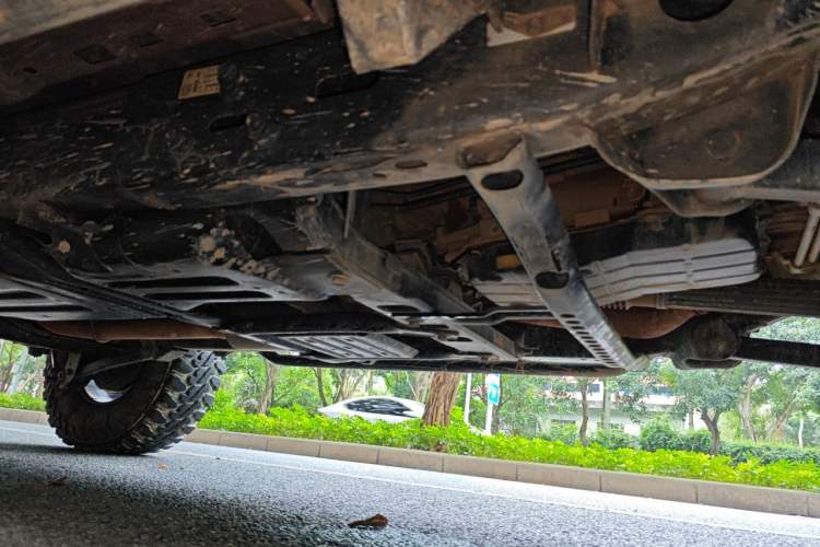 Used Jeep Wrangler 2019 2.0T Rubicon Four-Door Version China V Emission Standard Chassis Front Right