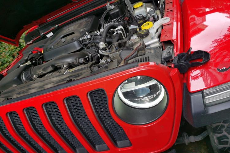 Used Jeep Wrangler  Engine Bay Left