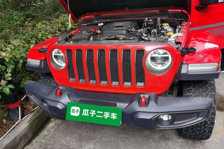 Used Jeep Wrangler  Engine Bay