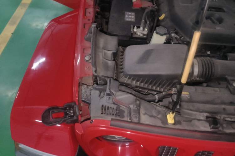 Used Jeep Wrangler 2019 2.0T Sahara Four-Door Version China VI Emission Standard Engine Bay Right