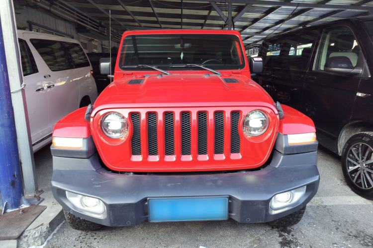 Used Jeep Wrangler 2019 2.0T Sahara Four-Door Version China VI Emission Standard Exterior 1