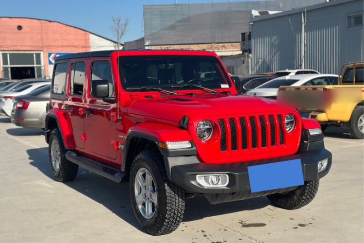 Used Jeep Wrangler 2019 2.0T Sahara Four-Door Version China VI Emission Standard Exterior 1