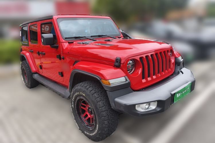 Used Jeep Wrangler 2019 2.0T Sahara Four-Door Version China VI Emission Standard Exterior 2