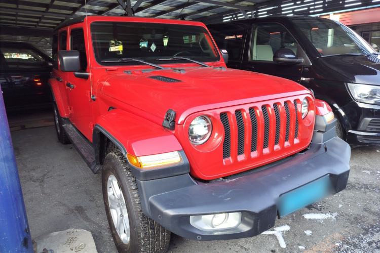 Used Jeep Wrangler 2019 2.0T Sahara Four-Door Version China VI Emission Standard Exterior 2