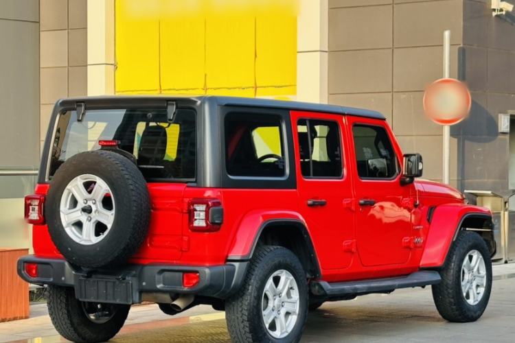 Used Jeep Wrangler 2019 2.0T Sahara Four-Door Version China VI Emission Standard Exterior 2