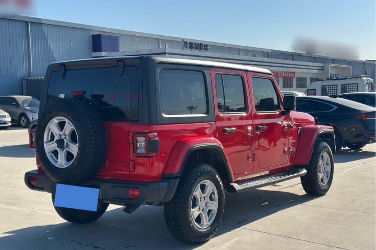 Used Jeep Wrangler 2019 2.0T Sahara Four-Door Version China VI Emission Standard Exterior 2