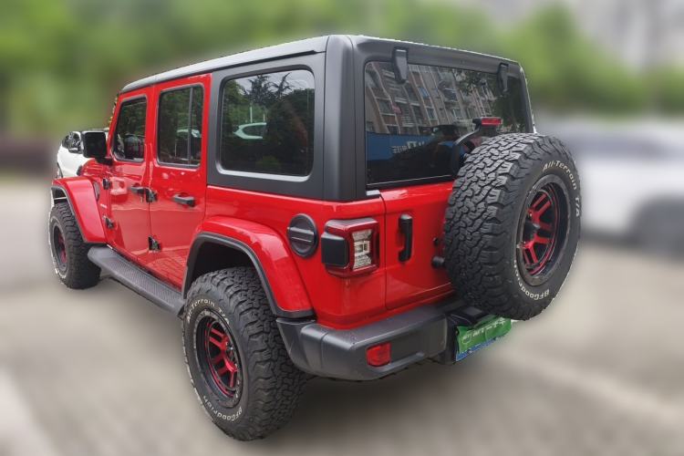 Used Jeep Wrangler 2019 2.0T Sahara Four-Door Version China VI Emission Standard Exterior 3
