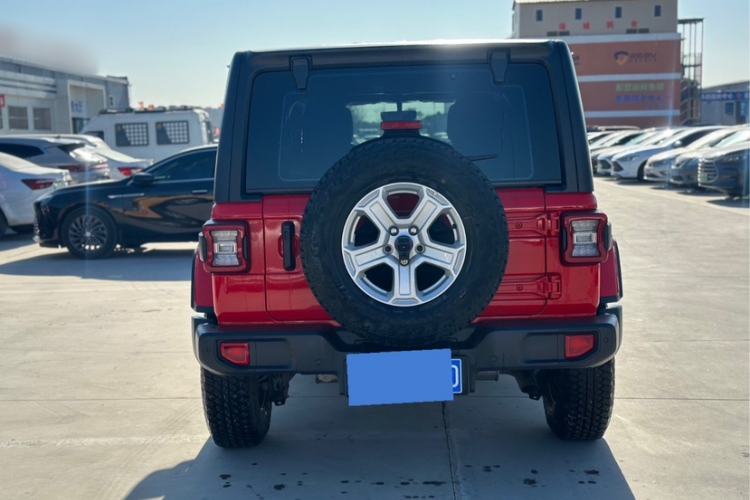 Used Jeep Wrangler 2019 2.0T Sahara Four-Door Version China VI Emission Standard Exterior 3