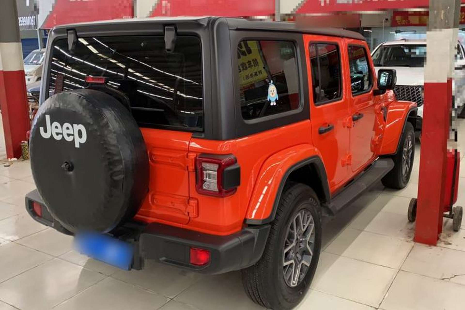 Used Jeep Wrangler 2019 2.0T Sahara Four-Door Version China VI Emission Standard Exterior 3