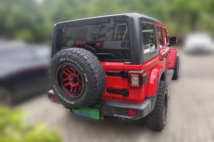 Used Jeep Wrangler 2019 2.0T Sahara Four-Door Version China VI Emission Standard Exterior 4