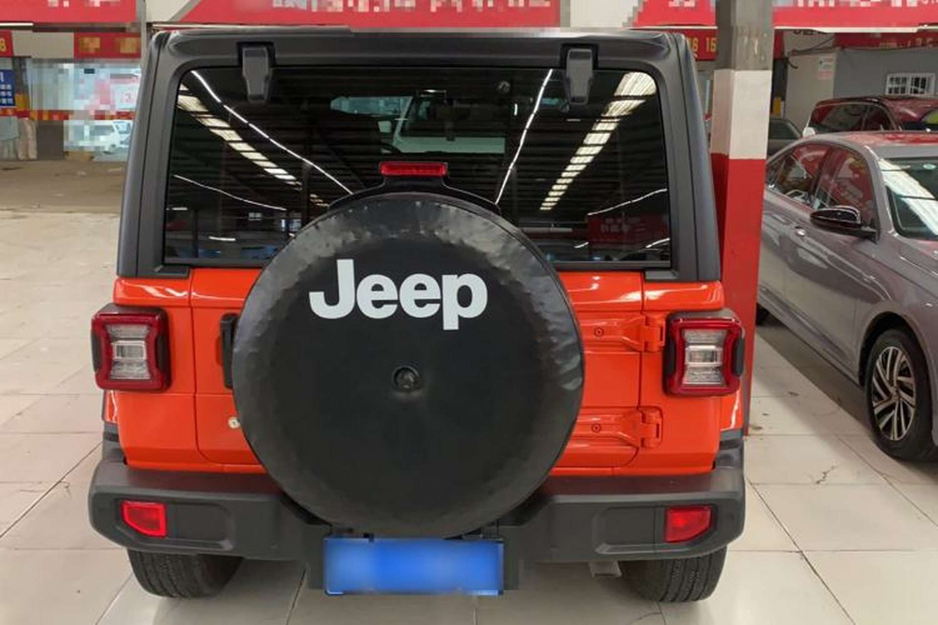 Used Jeep Wrangler 2019 2.0T Sahara Four-Door Version China VI Emission Standard Exterior 4