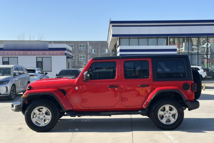 Used Jeep Wrangler 2019 2.0T Sahara Four-Door Version China VI Emission Standard Exterior 5
