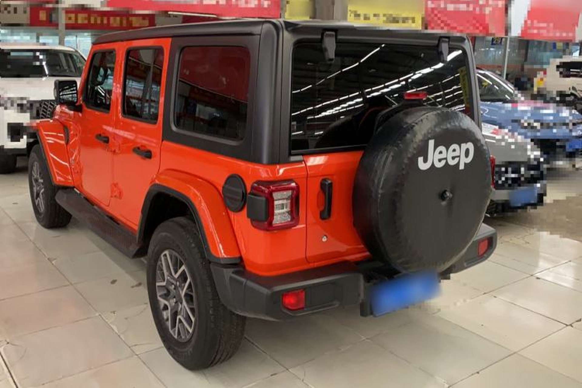 Used Jeep Wrangler 2019 2.0T Sahara Four-Door Version China VI Emission Standard Exterior 5