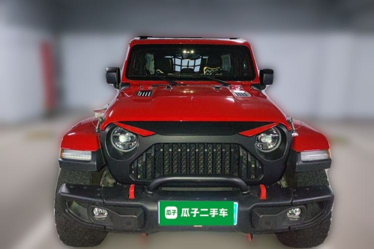 Used Jeep Wrangler 2019 2.0T Sahara Four-Door Version China VI Emission Standard Front