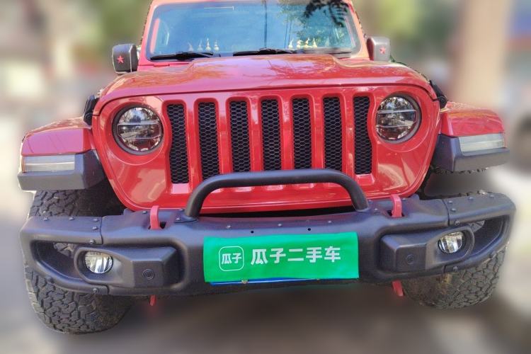 Used Jeep Wrangler 2019 2.0T Sahara Four-Door Version China VI Emission Standard Front