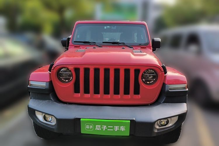 Used Jeep Wrangler 2019 2.0T Sahara Four-Door Version China VI Emission Standard Front