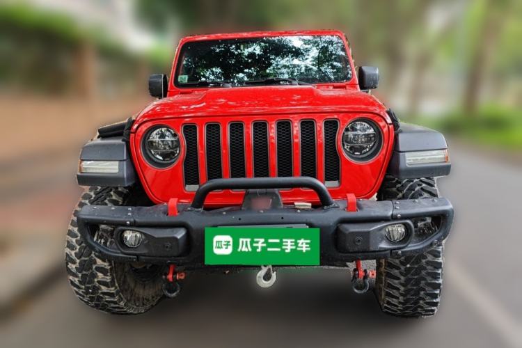 Used Jeep Wrangler 2019 2.0T Rubicon Four-Door Version China V Emission Standard Front