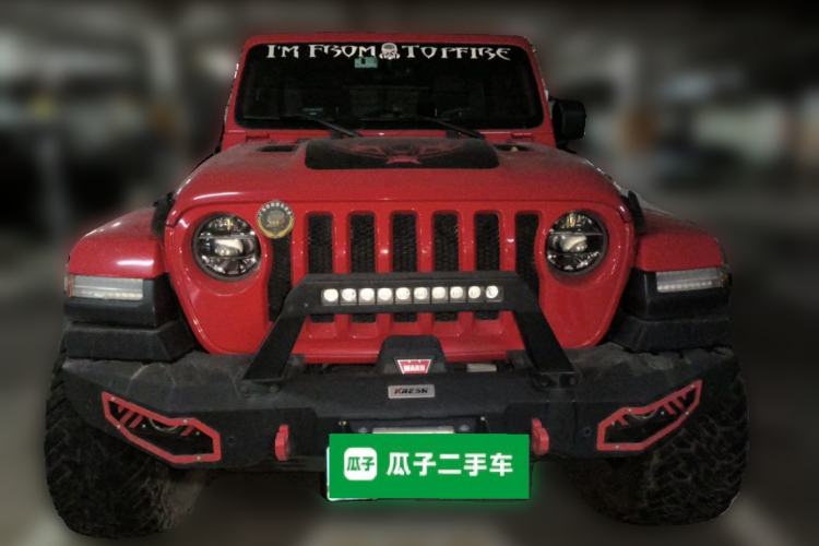 Used Jeep Wrangler 2019 2.0T Sahara Four-Door Version China VI Emission Standard Front