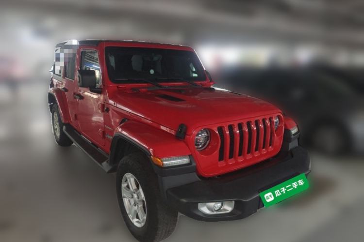 Used Jeep Wrangler 2019 2.0T Sahara 4-Door Version China V Standard Front Right 45 Deg