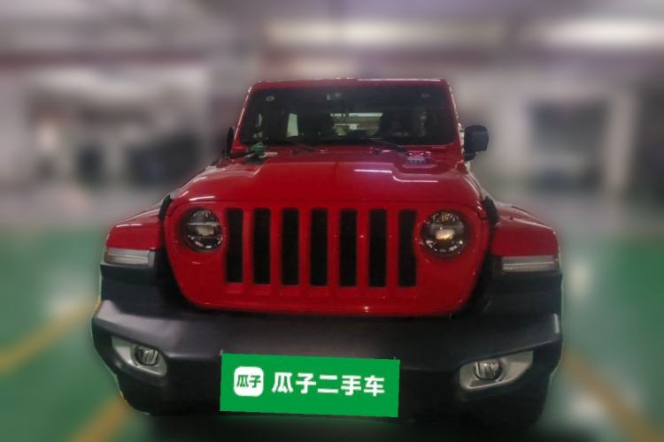 Used Jeep Wrangler 2019 2.0T Sahara Four-Door Version China VI Emission Standard Front